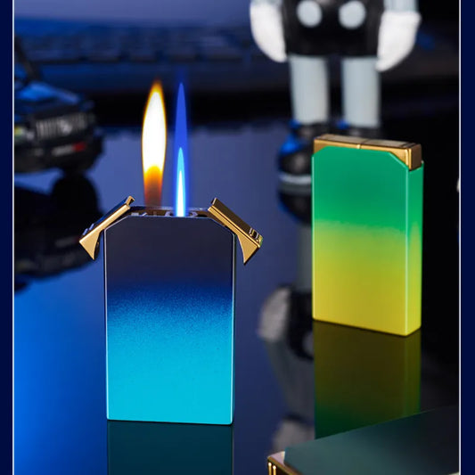 Dual Flame gas lighter