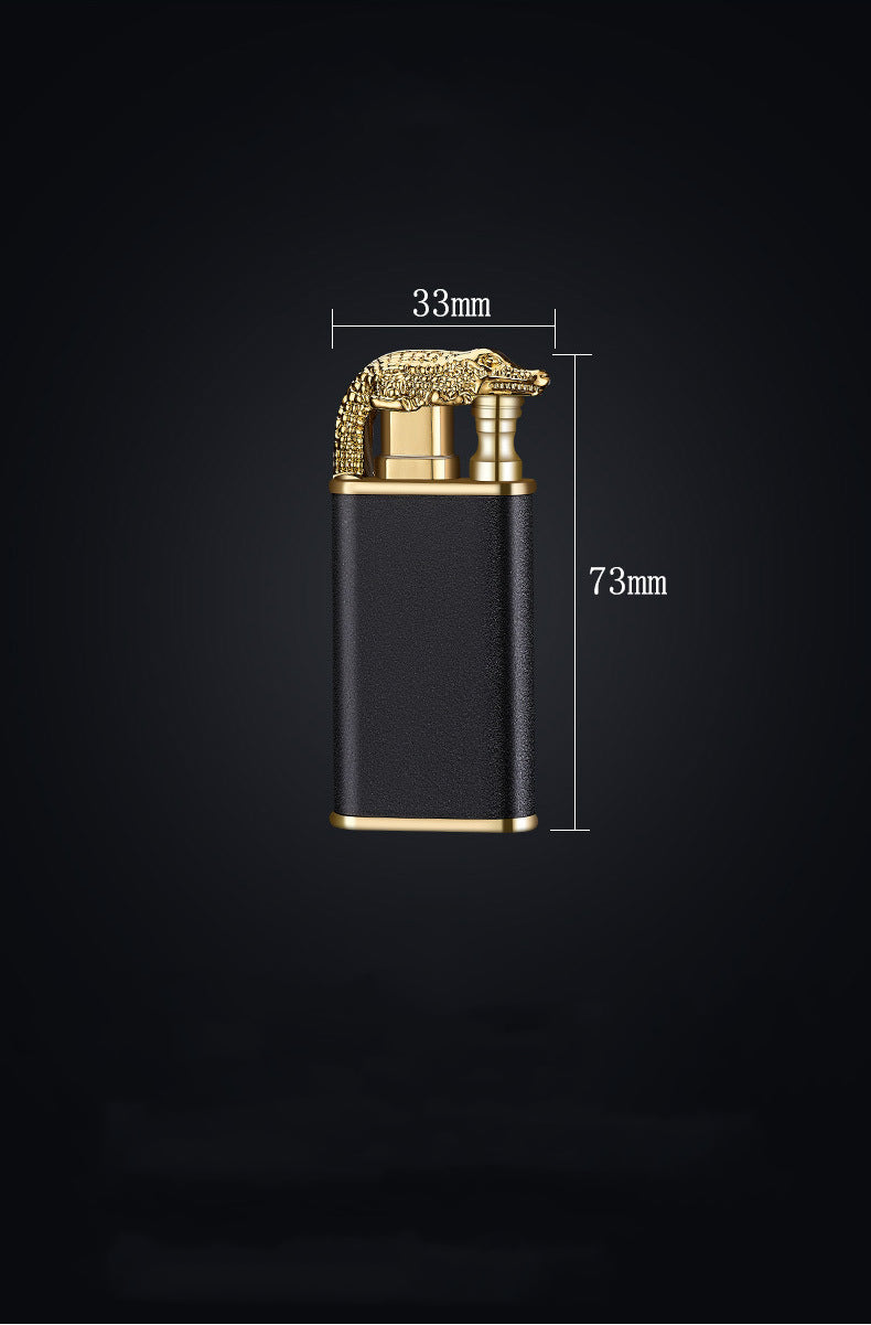 Super Mega Crocodile Dual Flame Jet Lighter